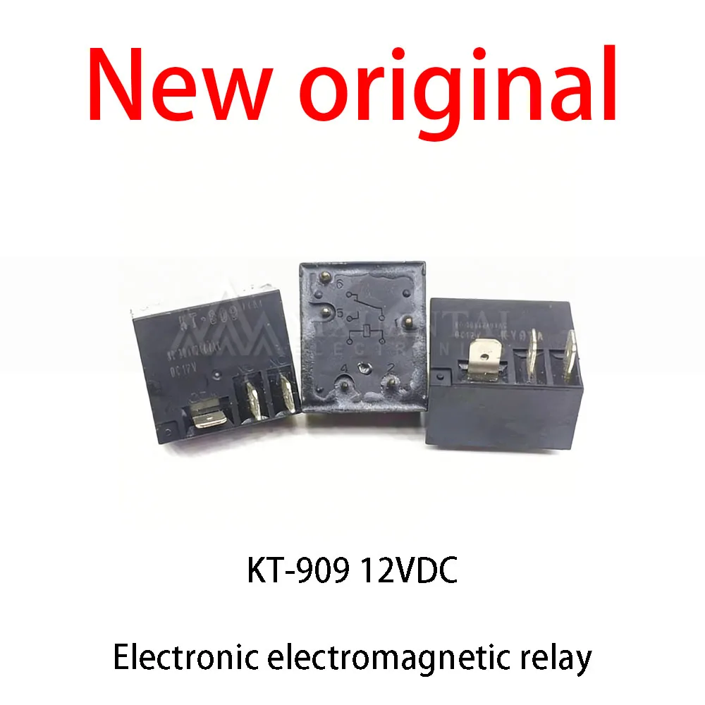 10Pcs/Lot New original KT-909 12VDC Electronic electromagnetic relay
10Pcs/Lot New original KT-909 12VDC Electronic electromagnetic relay