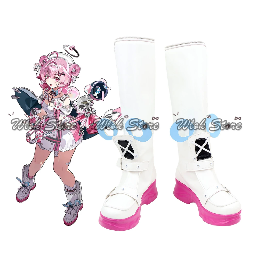 Game Neverness to Everness NTE Chiz Cosplay Shoes Customized Pink White Boots For Women Men Halloween Carnival Party Props Shoes
Game Neverness to Everness NTE Chiz Cosplay Shoes Customized Pink White Boots For Women Men Halloween Carnival Party Props Shoes