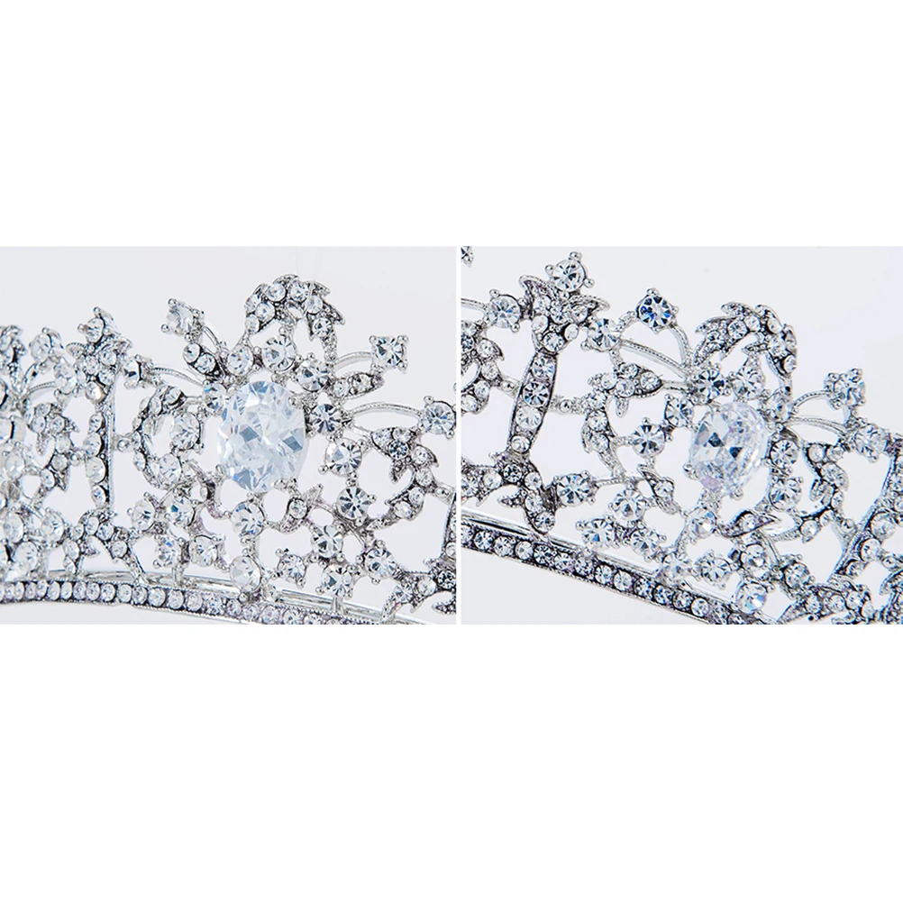 1pc Bridal Alloy Rhinestone Elegant Hollow Lightweight Crown For Wedding Party Bride Crown Retro Women Hair Accessories
1pc Bridal Alloy Rhinestone Elegant Hollow Lightweight Crown For Wedding Party Bride Crown Retro Women Hair Accessories