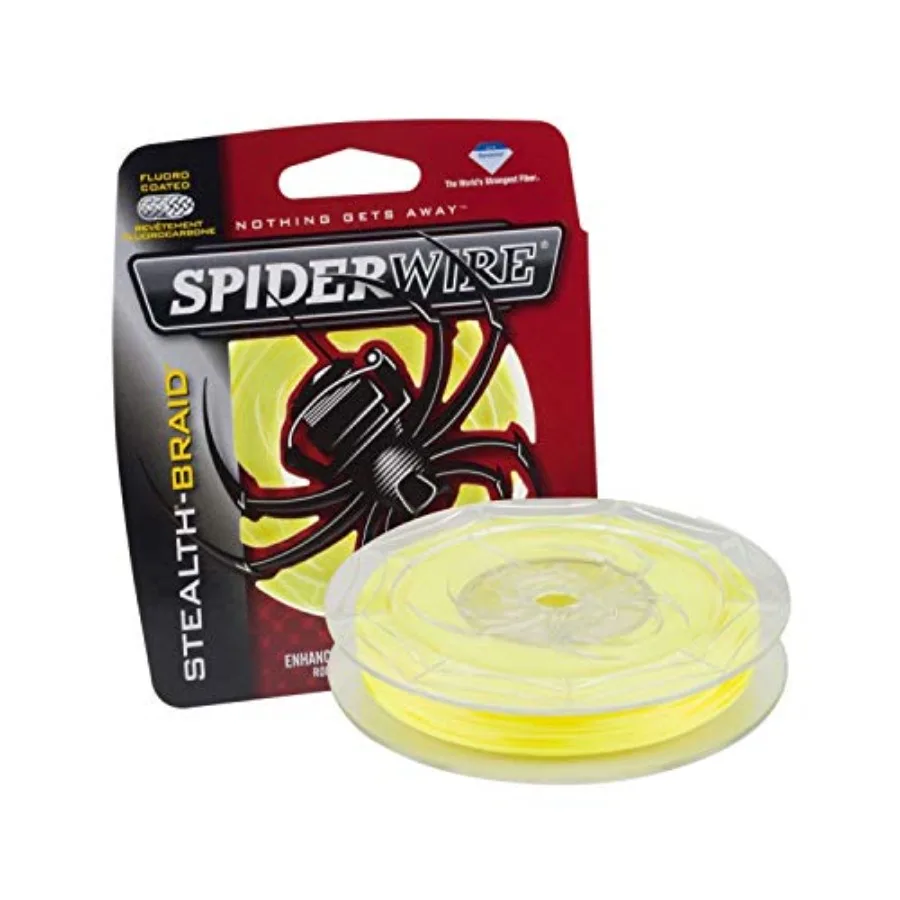 Stealth® Translucent Braided Fishing Line, 20lb 9kg, 125yd 114m Fishing Line, Suitable for Saltwater and Freshwater Environment
Stealth® Translucent Braided Fishing Line, 20lb 9kg, 125yd 114m Fishing Line, Suitable for Saltwater and Freshwater Environment