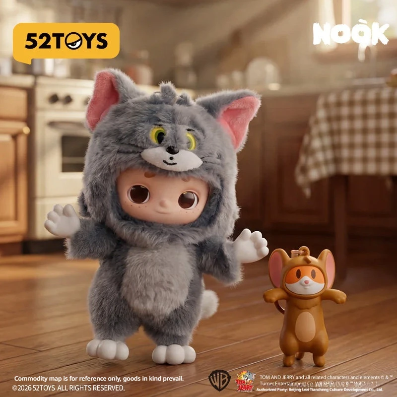 52TOYS NOOK Tom and Jerry Co-branded Jerry Doll Figure Hanging Card Collectible Model Trendy Desktop Ornament Holiday Gift
52TOYS NOOK Tom and Jerry Co-branded Jerry Doll Figure Hanging Card Collectible Model Trendy Desktop Ornament Holiday Gift