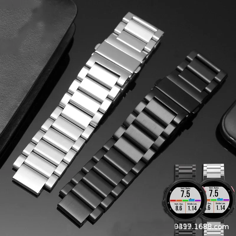 Ремешок из тонкой стали для наручных часов Garmin Forerunner 220 / 230 / 235 / 630/735, 22 мм * 15 мм выпуклый
Ремешок из тонкой стали для наручных часов Garmin Forerunner 220 / 230 / 235 / 630/735, 22 мм * 15 мм выпуклый