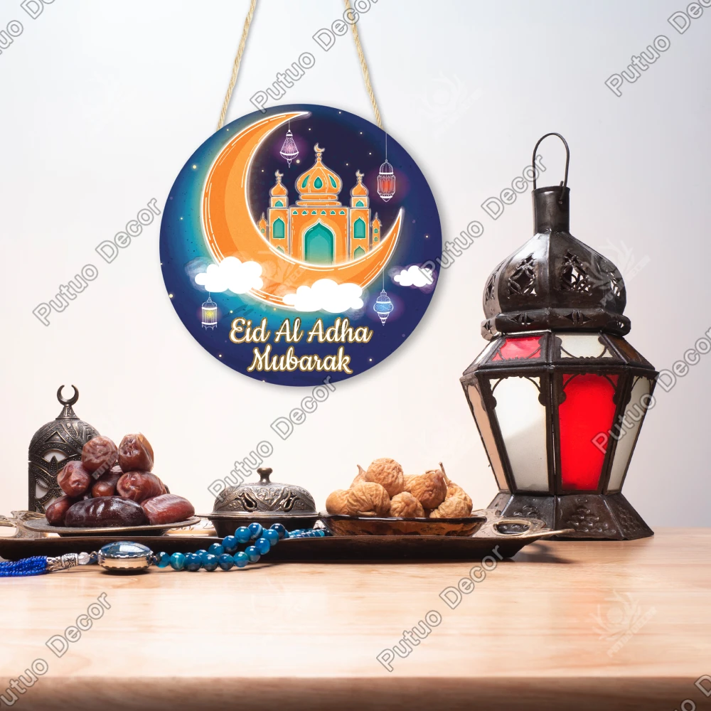 Putuo Decor 1pc Eid Al Adha Mubarak Round Wooden Hanging Decor,Wall Decoration for Home Living Room Dinner Room,Ramadan Gifts
Putuo Decor 1pc Eid Al Adha Mubarak Round Wooden Hanging Decor,Wall Decoration for Home Living Room Dinner Room,Ramadan Gifts