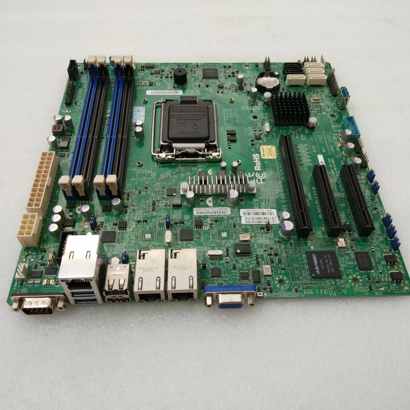 Оригинальная Серверная материнская плата для Supermicro X10SLM +-F 1150, хорошее качество, Лидер продаж
Оригинальная Серверная материнская плата для Supermicro X10SLM +-F 1150, хорошее качество, Лидер продаж