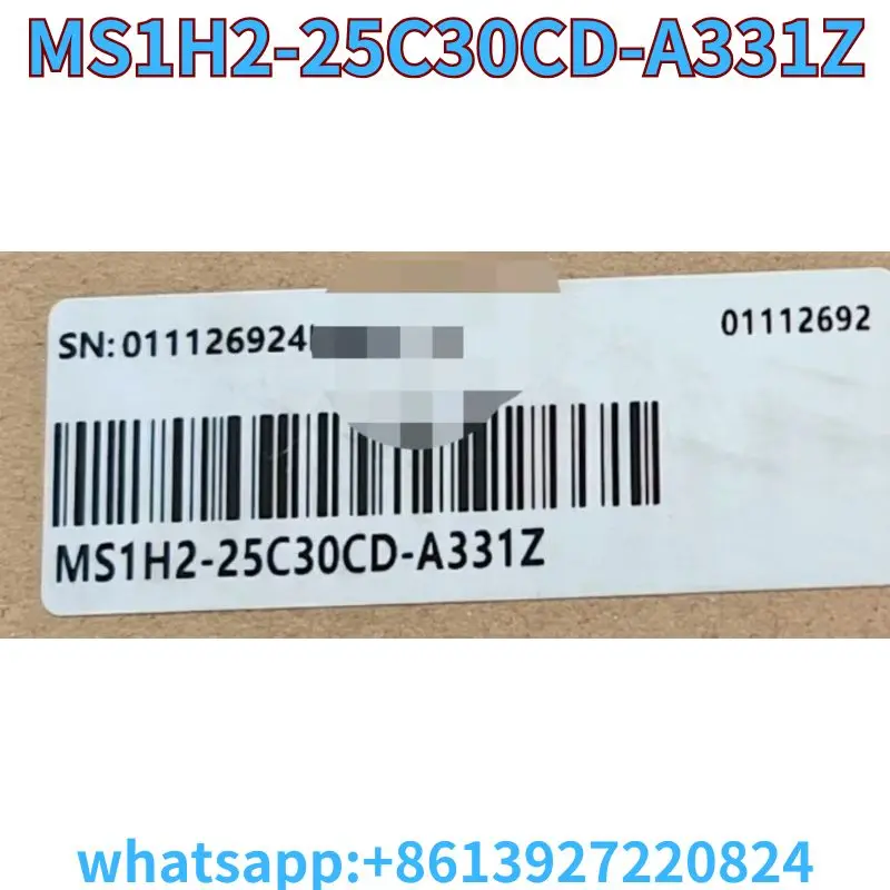 Совершенно новый двигатель MS1H2-25C30CD-A331Z, оригинальный и подлинный, быстрая доставка
Совершенно новый двигатель MS1H2-25C30CD-A331Z, оригинальный и подлинный, быстрая доставка