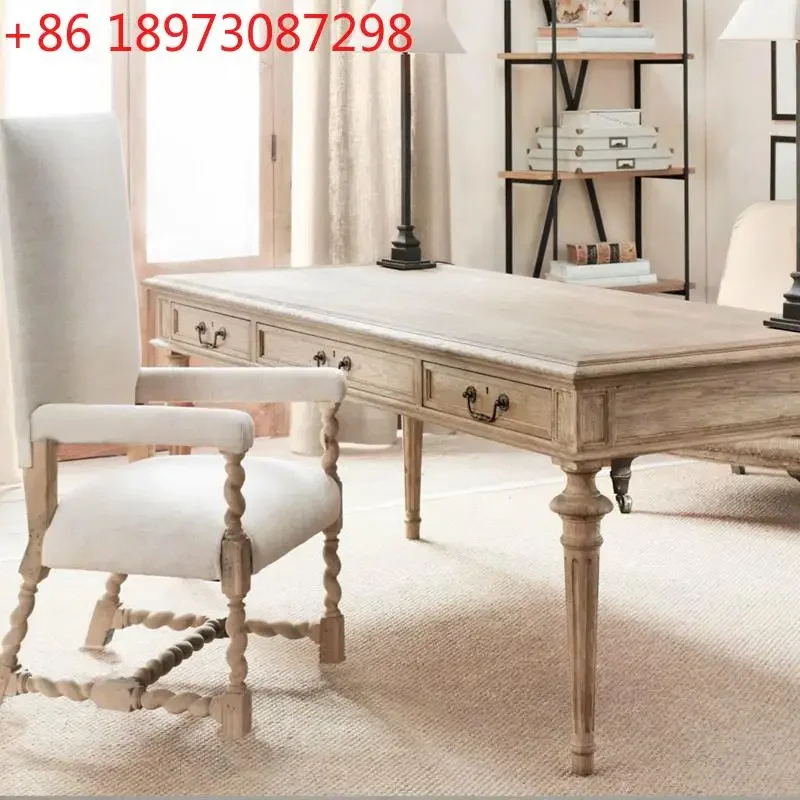 American solid wood desk study study study computer desk writing desk modern simple office home ins
American solid wood desk study study study computer desk writing desk modern simple office home ins