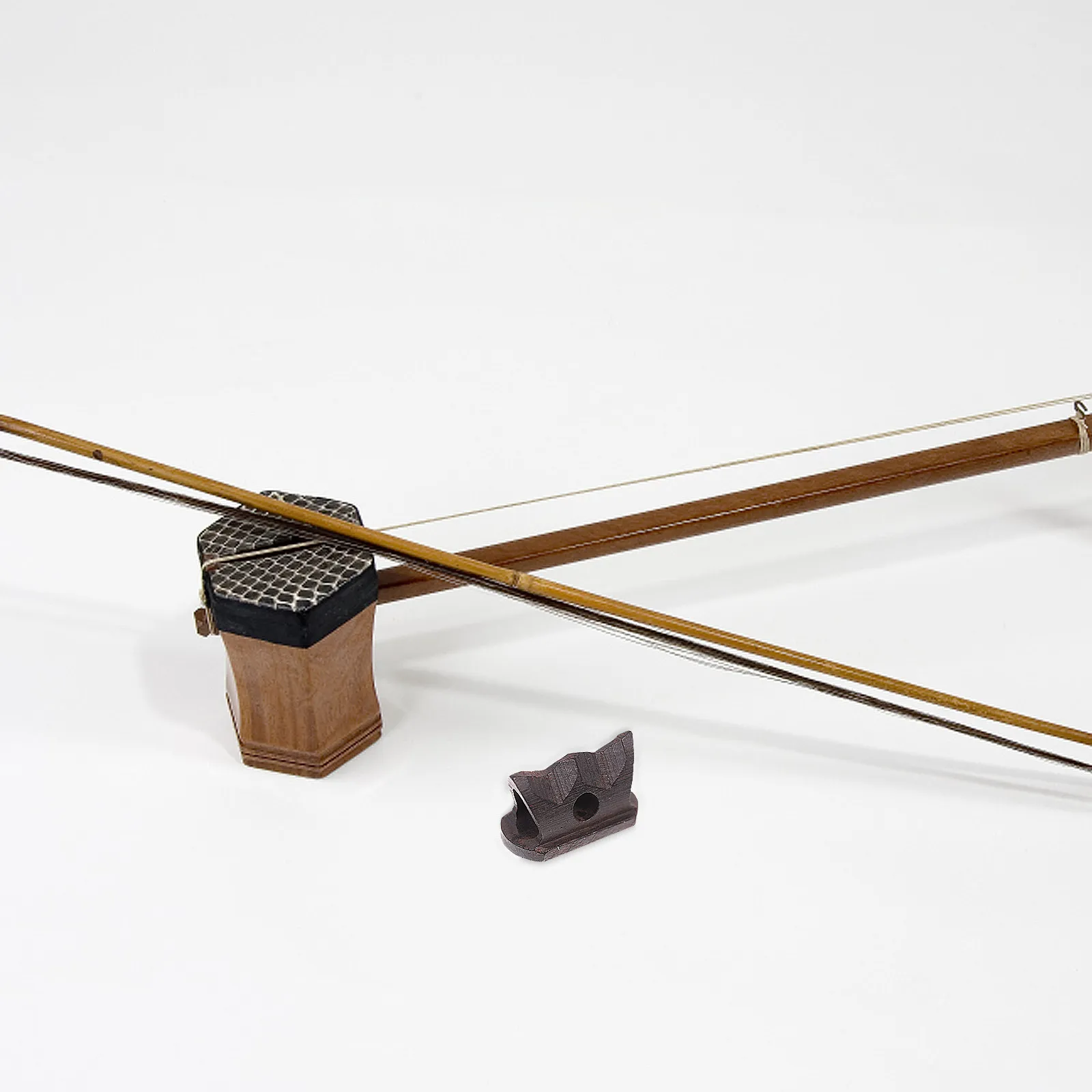 Premium Natural Rosewood Erhu Bridge for Chinese Erhu Replacement Kit Includes Saddle Nut Accessories Sturdy Classic Musical
Premium Natural Rosewood Erhu Bridge for Chinese Erhu Replacement Kit Includes Saddle Nut Accessories Sturdy Classic Musical
