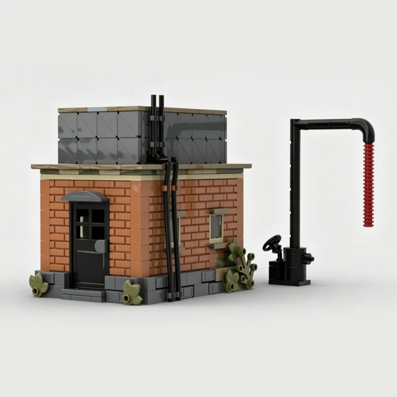 Street View Model MOC Building Brick Water Tower Water Storage Station Modular Technolog Assemble Children Toy Suit Gift Holiday
Street View Model MOC Building Brick Water Tower Water Storage Station Modular Technolog Assemble Children Toy Suit Gift Holiday