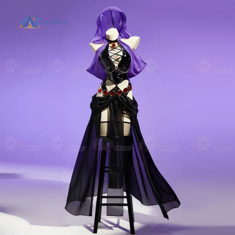Anime Sabbat of the Witch Cosplay Costume New Purple Dancing Maiden Sexy Dress Outfit Christmas Halloween party Uniform
Anime Sabbat of the Witch Cosplay Costume New Purple Dancing Maiden Sexy Dress Outfit Christmas Halloween party Uniform