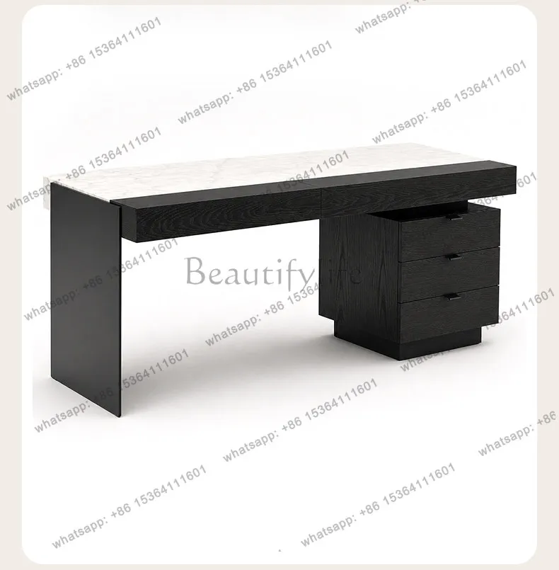 LS marble light luxury Italian minimalist living room sofa back computer desk designer desk
LS marble light luxury Italian minimalist living room sofa back computer desk designer desk