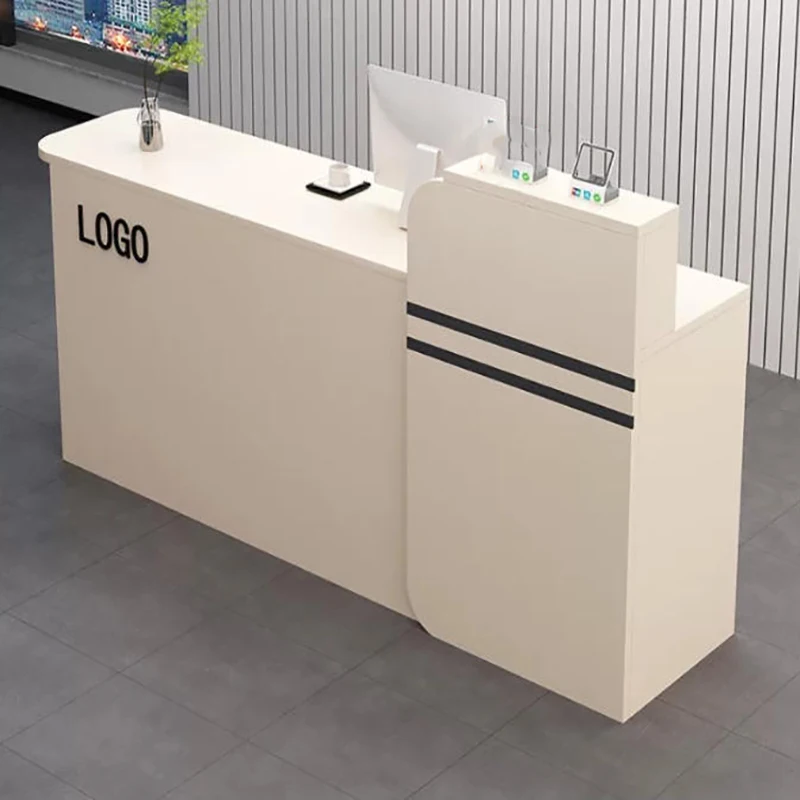 Beauty Trendy Reception Desk Nordic Display Modern Salon Luxury Office Reception Desk Aesthetic Mostrador Commercial Furniture
Beauty Trendy Reception Desk Nordic Display Modern Salon Luxury Office Reception Desk Aesthetic Mostrador Commercial Furniture