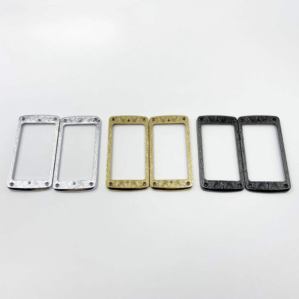 Комплект из 2 колец хамбакеров из цинкового сплава с гравировкой, плоская монтажная рама для звукоснимателя с двойной катушкой
Комплект из 2 колец хамбакеров из цинкового сплава с гравировкой, плоская монтажная рама для звукоснимателя с двойной катушкой