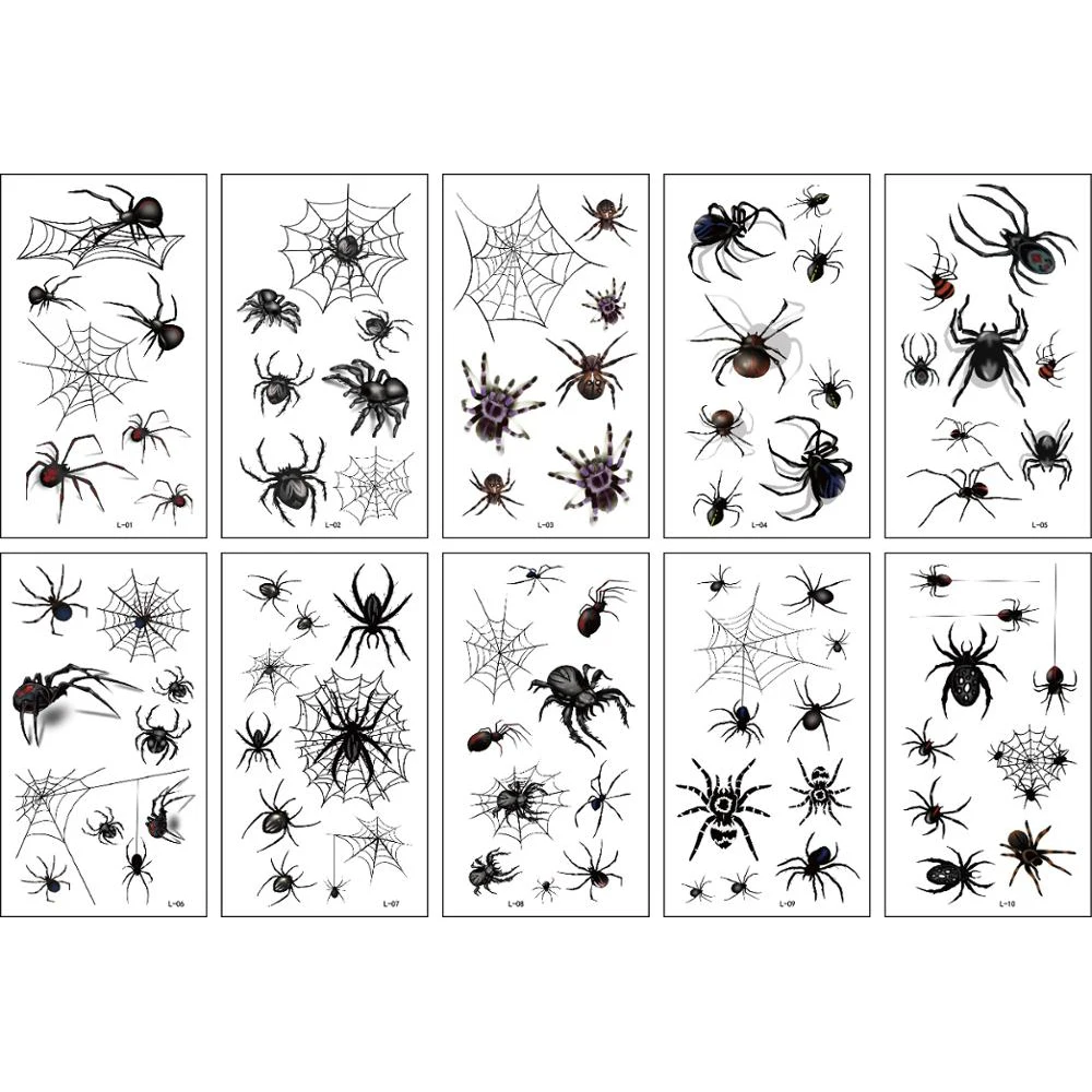 Women Scar Spider Design Halloween Waterproof Body Art Stickers Tattoo Stickers Temporary Tattoos Face Patch
Women Scar Spider Design Halloween Waterproof Body Art Stickers Tattoo Stickers Temporary Tattoos Face Patch