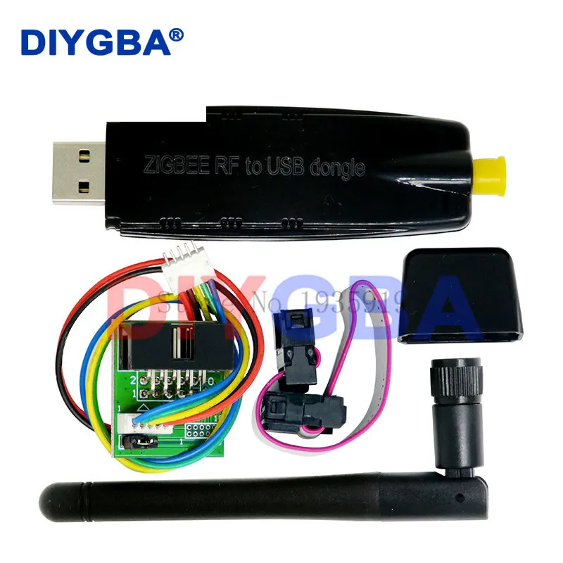 ZigBee RF TO USB (CC2530 CC2531 CC2591) RF switch USB transparent serial port ZigBee data transmission equipment with debugger
ZigBee RF TO USB (CC2530 CC2531 CC2591) RF switch USB transparent serial port ZigBee data transmission equipment with debugger
