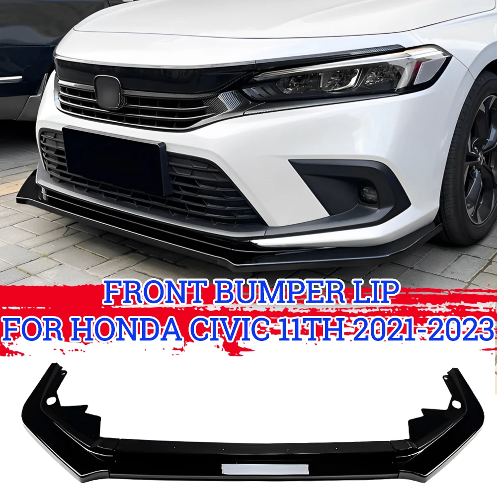 Car Front Bumper Lip Spoiler Chin Body Kit Protection Exterior Diffuser Splitter Parts For Honda Civic 11th Gen 2021 2022 2023
Car Front Bumper Lip Spoiler Chin Body Kit Protection Exterior Diffuser Splitter Parts For Honda Civic 11th Gen 2021 2022 2023