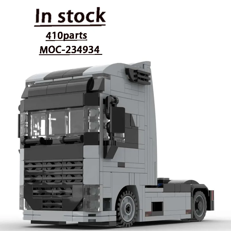 MOC-234934 New Classic Flat-Nose Semi-Truck Building Block Model, 410 Parts, Creative Birthday Toy Gift for Boys and Children
MOC-234934 New Classic Flat-Nose Semi-Truck Building Block Model, 410 Parts, Creative Birthday Toy Gift for Boys and Children