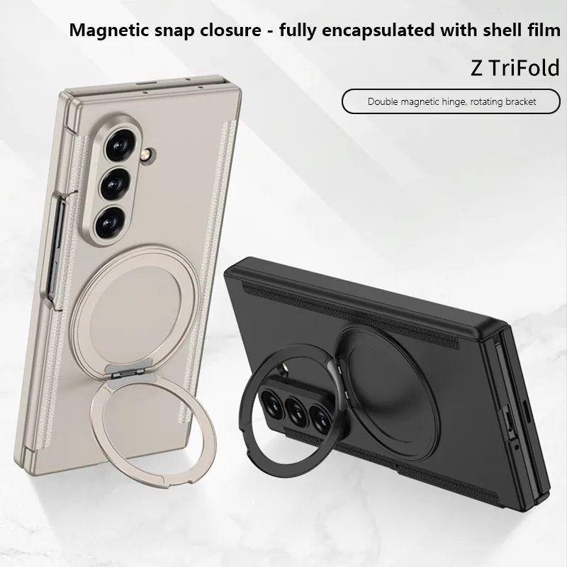 Rotation Bracket Case For Samsung Galaxy Z TriFold 5G Magnetic Foldable All-in-one Package Protective Cover With Tempered Film
Rotation Bracket Case For Samsung Galaxy Z TriFold 5G Magnetic Foldable All-in-one Package Protective Cover With Tempered Film