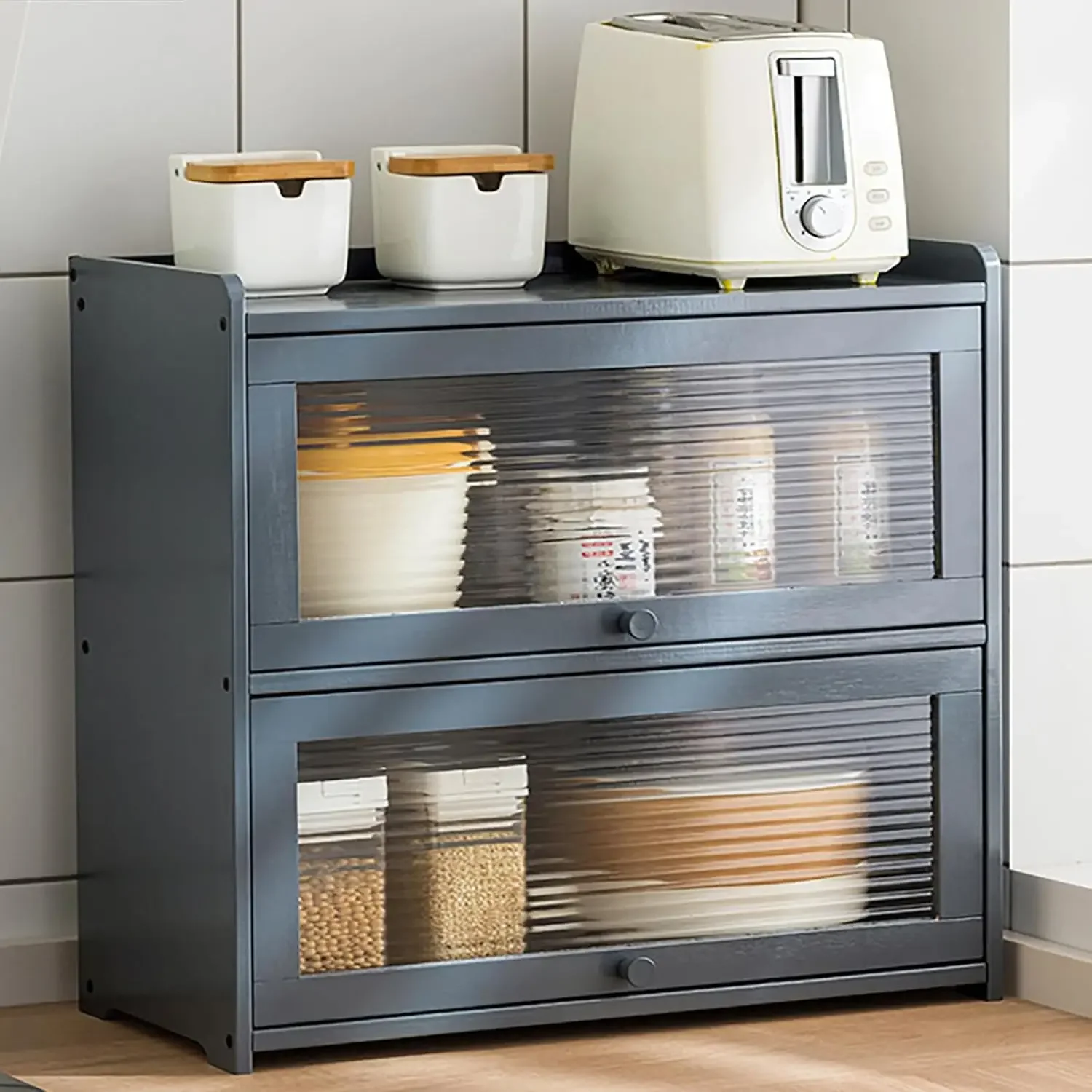 Small Bamboo Kitchen Pantry Sideboard,Storage Cabinet for Kitchen,Spice Condiment Organizer with Acrylic DoorforJarsMugCupBottle
Small Bamboo Kitchen Pantry Sideboard,Storage Cabinet for Kitchen,Spice Condiment Organizer with Acrylic DoorforJarsMugCupBottle