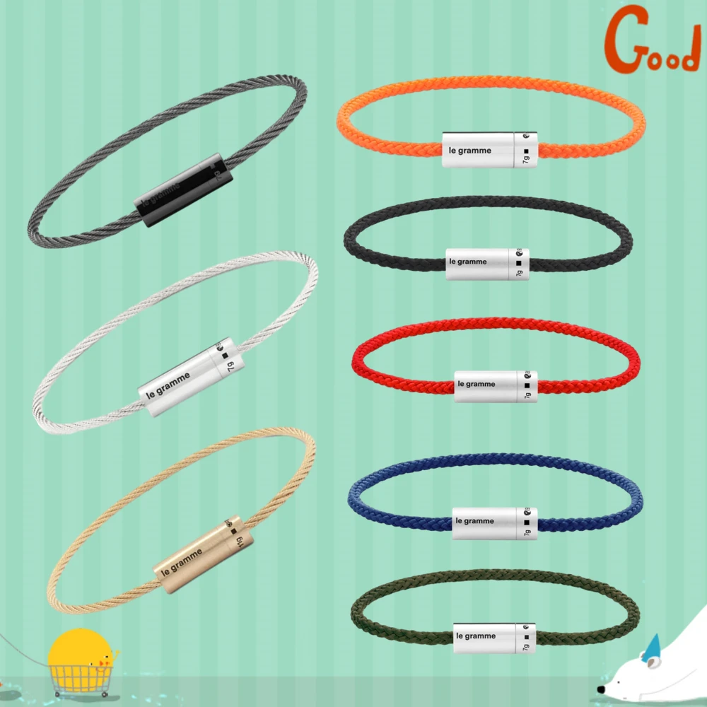 French Paris Fashion Jewelry Screw Bracelet Rope for Men and Women 7g 925 Sterling Silver Luxury Couple Christmas Gift Wholesale
French Paris Fashion Jewelry Screw Bracelet Rope for Men and Women 7g 925 Sterling Silver Luxury Couple Christmas Gift Wholesale