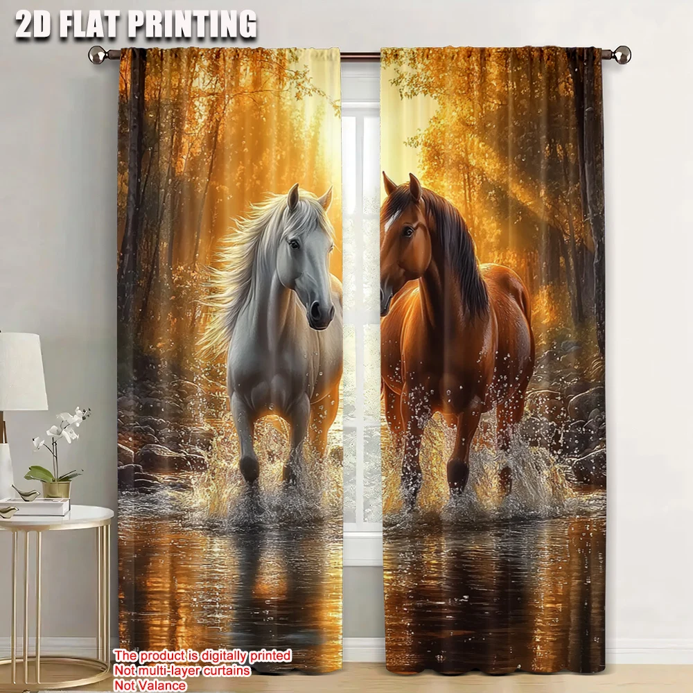 2pc, Curtain horse Durable Polyester,Without Electricity Spring Party & Holiday Decor Use for Bedroom Office Living Room Home
2pc, Curtain horse Durable Polyester,Without Electricity Spring Party & Holiday Decor Use for Bedroom Office Living Room Home