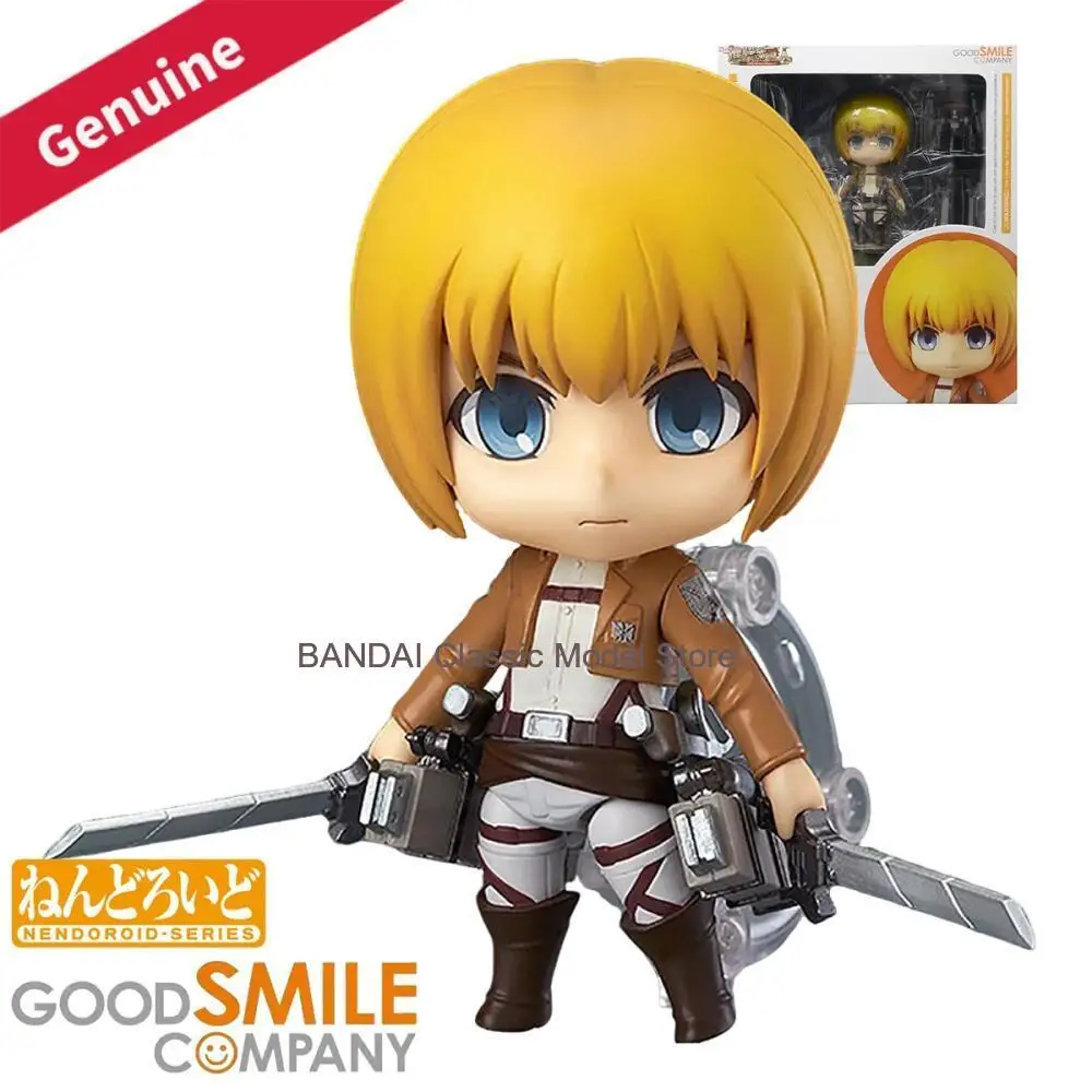 Original Genuine Good Smile Company Action/Dolls Nendoroid #435 Shingeki No Kyojin Armin Arlert Anime Character Figure Gift Toy
Original Genuine Good Smile Company Action/Dolls Nendoroid #435 Shingeki No Kyojin Armin Arlert Anime Character Figure Gift Toy