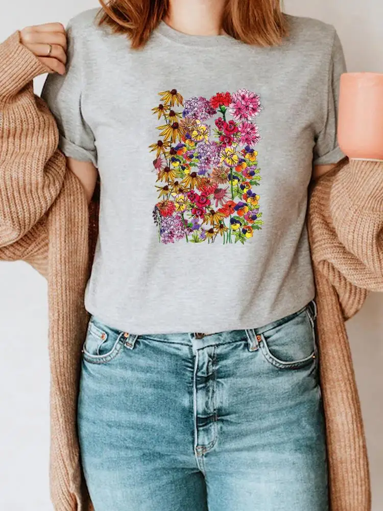 Watercolor Flower Lovely 90s Clothing Summer T Fashion Short Sleeve Printed Graphic T-shirts Female Casual Tee Women Clothes
Watercolor Flower Lovely 90s Clothing Summer T Fashion Short Sleeve Printed Graphic T-shirts Female Casual Tee Women Clothes