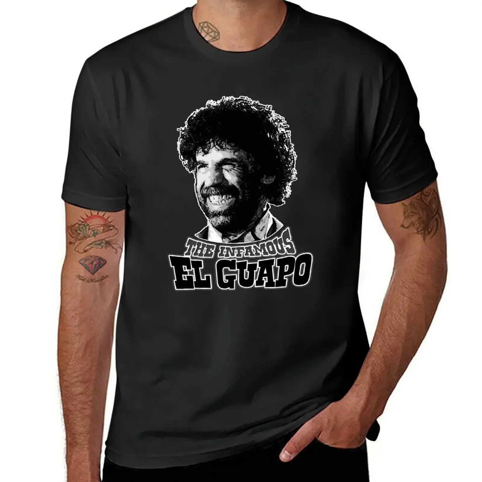 El Guapo T-Shirt custom t-shirts cotton man t-shirts basketball graphic tees Funny t-shirts funny t shirts men
El Guapo T-Shirt custom t-shirts cotton man t-shirts basketball graphic tees Funny t-shirts funny t shirts men