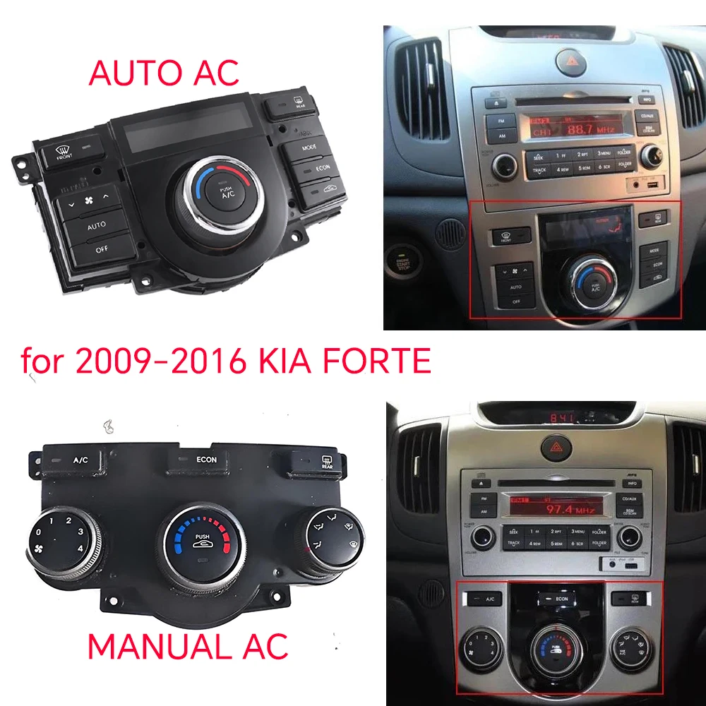 for 2009-2016 KIA FORTE AUTO Air conditioner switch Air conditioner knob Heating Original 972501X200/972501X200
for 2009-2016 KIA FORTE AUTO Air conditioner switch Air conditioner knob Heating Original 972501X200/972501X200