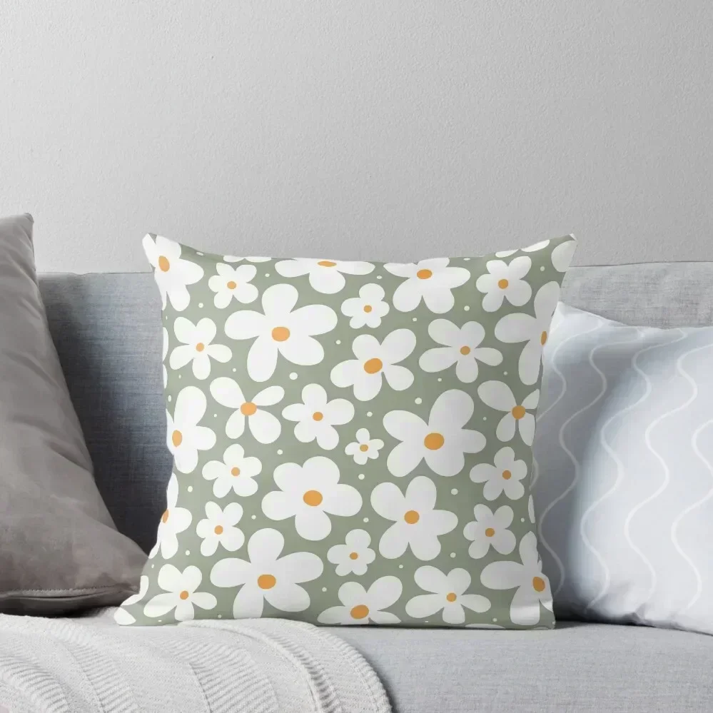 Groovy Daisies Floral Retro Daisy Pattern Sage Olive Green Throw Pillow Christmas Cushion For Home Sofa Pillow Cover pillow
Groovy Daisies Floral Retro Daisy Pattern Sage Olive Green Throw Pillow Christmas Cushion For Home Sofa Pillow Cover pillow