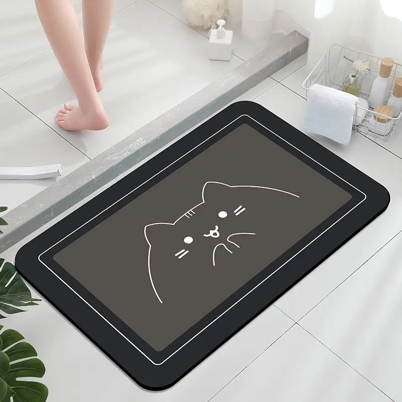 Diatomaceous earth bath mat, super absorbent and fast drying, anti slip, rubber floor mat, suitable for bathrooms, kitchens, lau
Diatomaceous earth bath mat, super absorbent and fast drying, anti slip, rubber floor mat, suitable for bathrooms, kitchens, lau