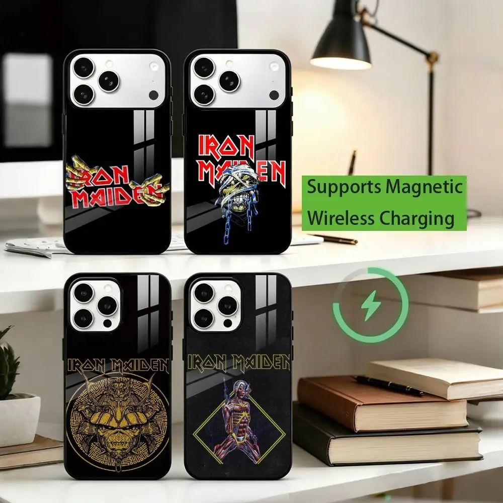 H-Heavy metal band I-Iron Maiden Phone Case For iPhone17,16,15,14,13,12,11 Plus,Pro Compatible with magnetic wireless charging
H-Heavy metal band I-Iron Maiden Phone Case For iPhone17,16,15,14,13,12,11 Plus,Pro Compatible with magnetic wireless charging