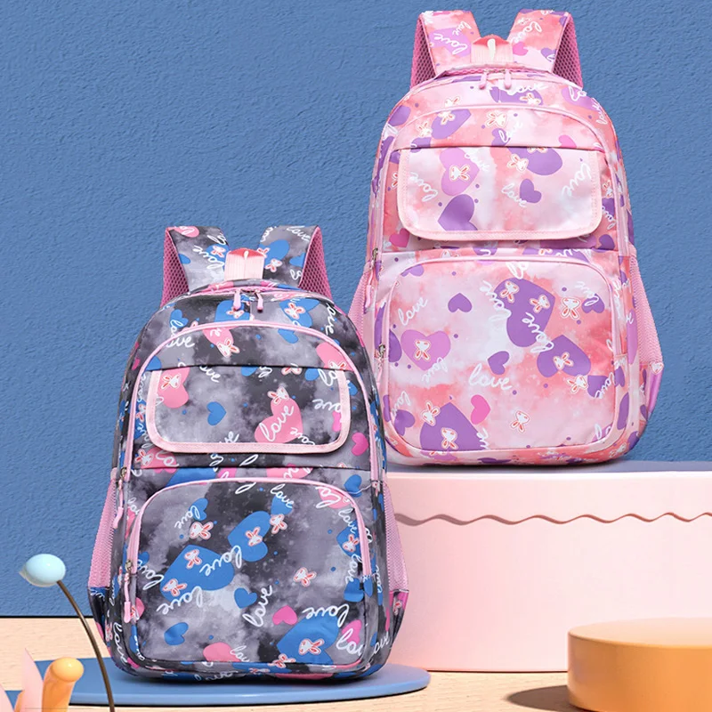Cute Heart Rabbit Print Kids Backpack Girls School Backpack Large Capacity Student Bookbag For Primary School Daily Travel
Cute Heart Rabbit Print Kids Backpack Girls School Backpack Large Capacity Student Bookbag For Primary School Daily Travel