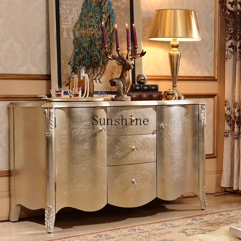 Neoclassical European-style entrance cabinet partition cabinet living room solid wood decoration high-end
Neoclassical European-style entrance cabinet partition cabinet living room solid wood decoration high-end