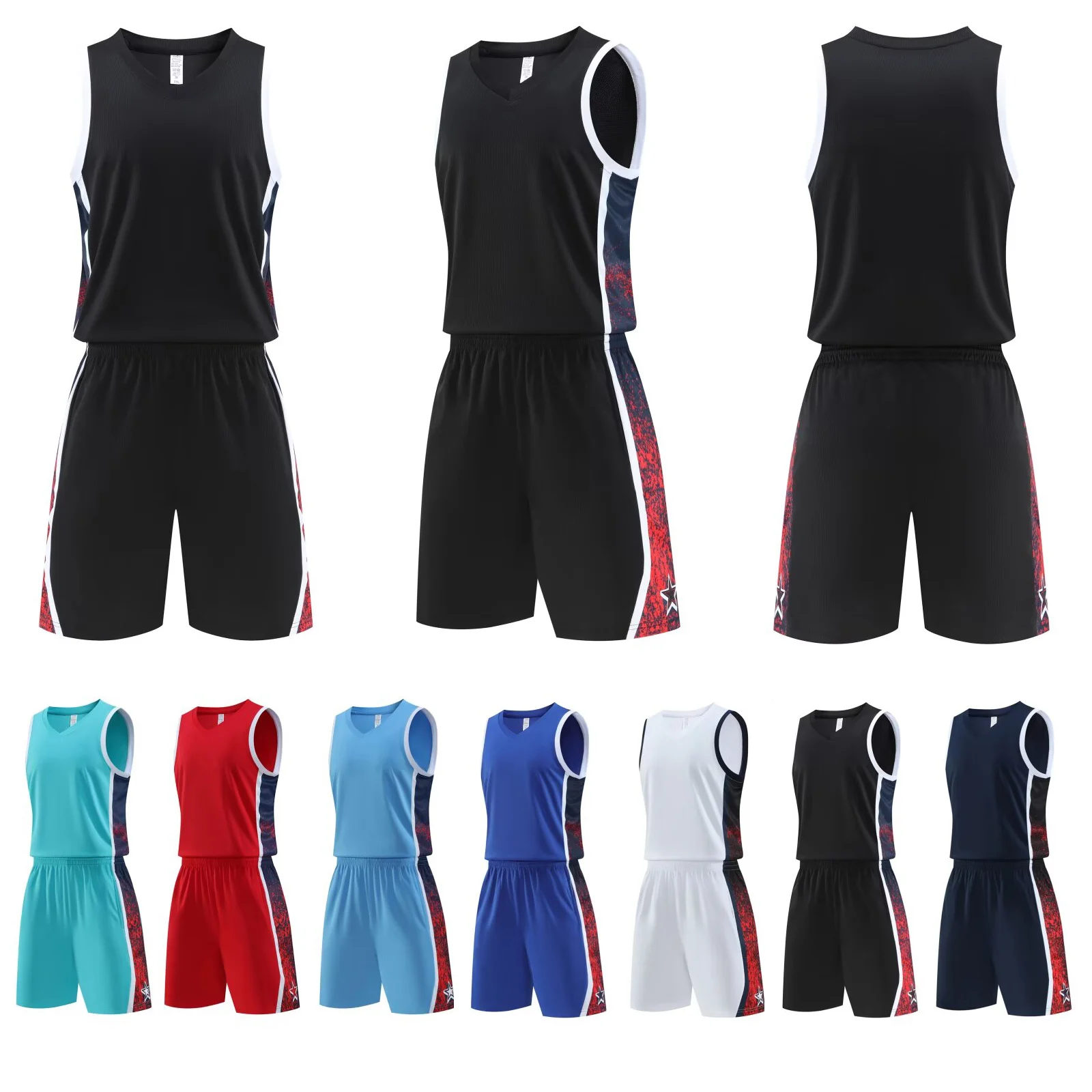 Basketball jersey custom Basketball training suit Logo printing DIY Adults and Kid clothes Sports vest Sets Large size
Basketball jersey custom Basketball training suit Logo printing DIY Adults and Kid clothes Sports vest Sets Large size
