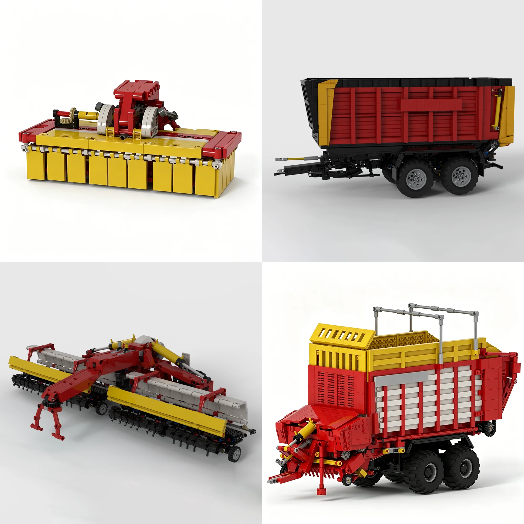 Agricultural machinery tractor transport vehicle model, lawn mower, building blocks, children's toys, birthday gifts
Agricultural machinery tractor transport vehicle model, lawn mower, building blocks, children's toys, birthday gifts