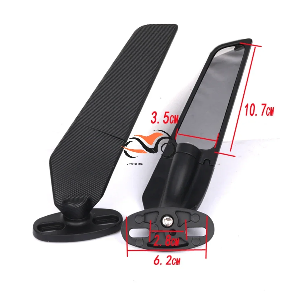 Motorcycle Accessories Rearview Mirror Mirrors Wind Wing Adjustable Rotating For Aprilia GPR250R APR250 RS660 RS125 RS250 RSV4 
Motorcycle Accessories Rearview Mirror Mirrors Wind Wing Adjustable Rotating For Aprilia GPR250R APR250 RS660 RS125 RS250 RSV4