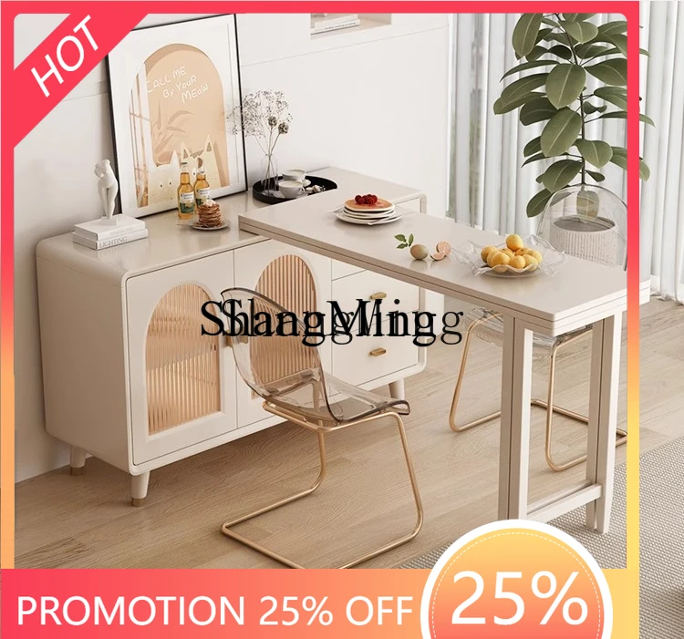 ZYY small apartment light luxury high-end household living room solid wood table foot against the wall folding dining table
ZYY small apartment light luxury high-end household living room solid wood table foot against the wall folding dining table