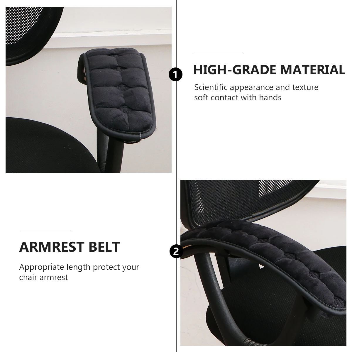 Armrest Pads 45x10cm Crystal Velvet Black Covers for Office Gaming Chair Armrest Cover For Chair Straps Easy Clean
Armrest Pads 45x10cm Crystal Velvet Black Covers for Office Gaming Chair Armrest Cover For Chair Straps Easy Clean