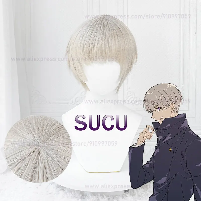 Inumaki Toge Cosplay Wig Anime Wigs 28cm Short Hair Heat Resistant Synthetic Halloween COS Hair
Inumaki Toge Cosplay Wig Anime Wigs 28cm Short Hair Heat Resistant Synthetic Halloween COS Hair