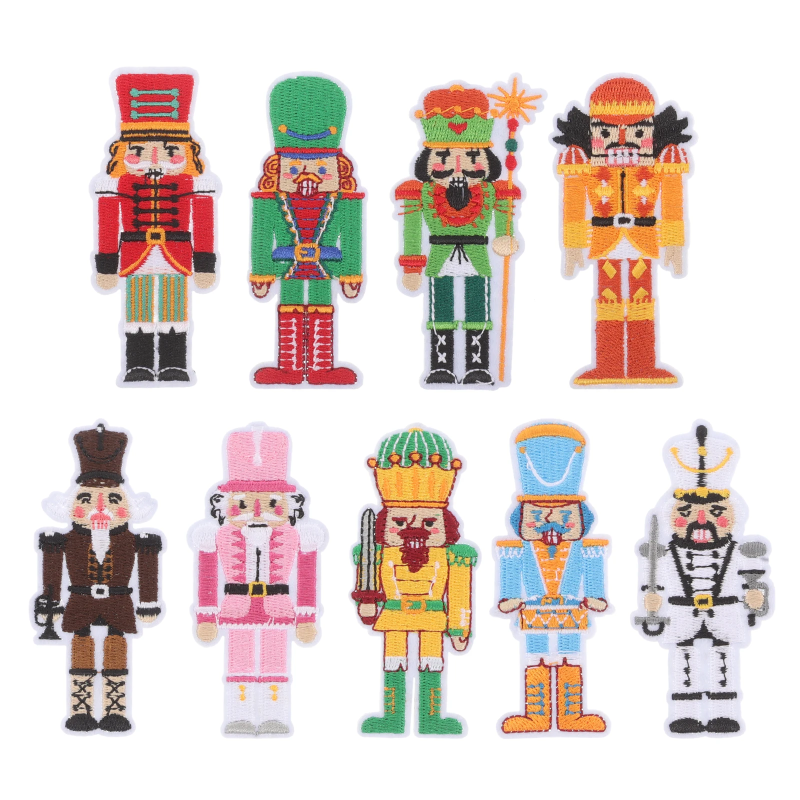 9 Pcs Soldier Patch Cute Embroidery Applique for Clothes Gifts Cartoon Iron On Decorative Sew Polyester Thread Christmas
9 Pcs Soldier Patch Cute Embroidery Applique for Clothes Gifts Cartoon Iron On Decorative Sew Polyester Thread Christmas