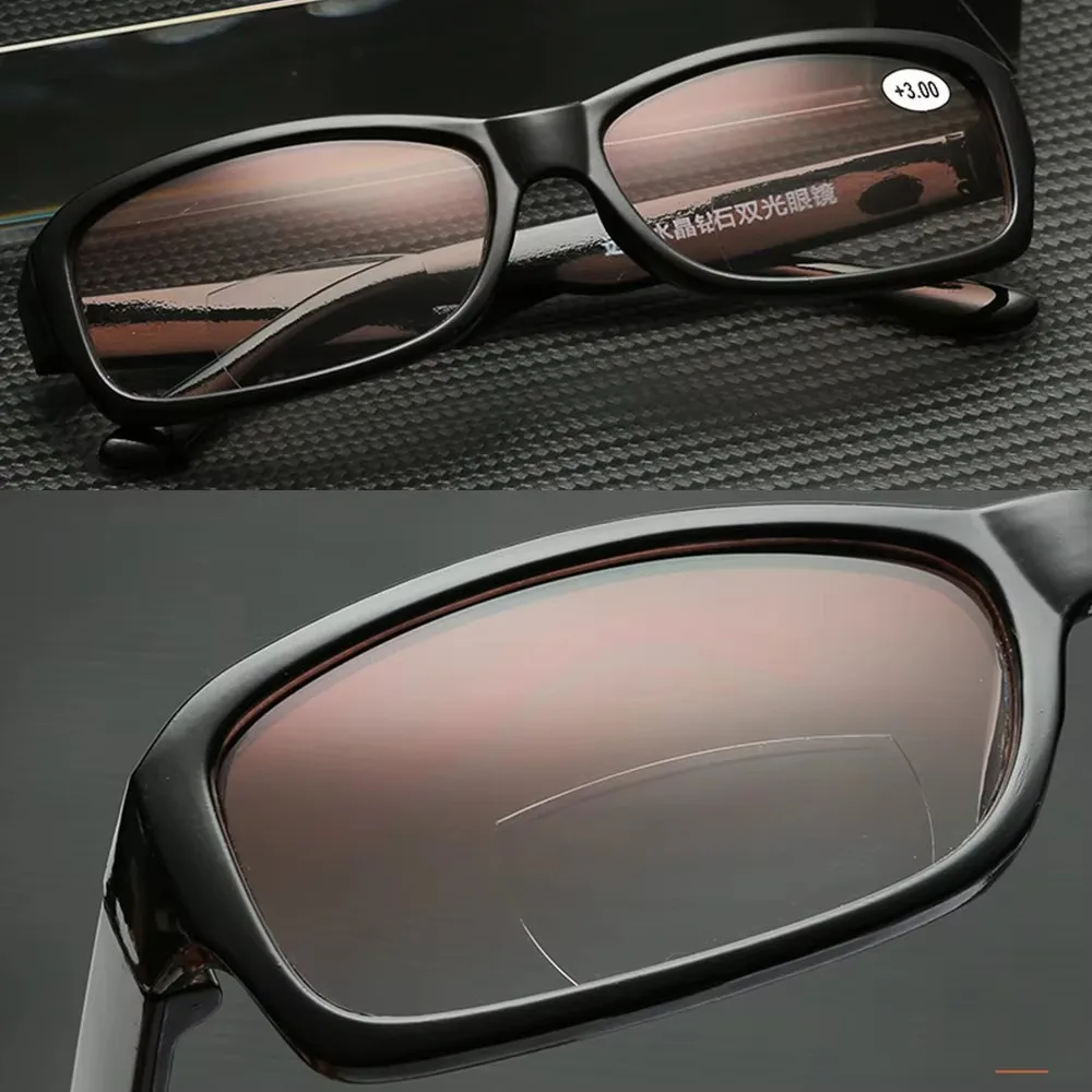 NOMANOV TWO PAIRS Bifocal Multifocal Reading Glasses Men Black Frame Shallow Brown Gradient Antiblue Ray Glasses Women +1to+4
NOMANOV TWO PAIRS Bifocal Multifocal Reading Glasses Men Black Frame Shallow Brown Gradient Antiblue Ray Glasses Women +1to+4