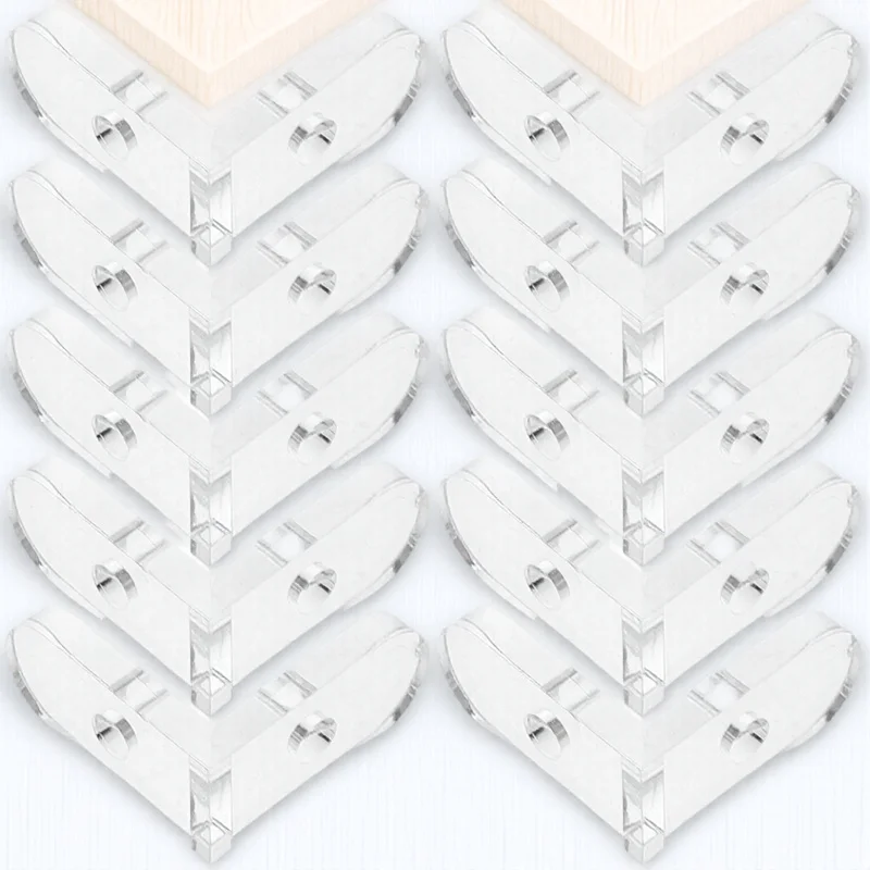 15pcs Fixed Corner Code Clear Acrylic Angle Brackets For Boxes Heavy Duty Detachable Fasteners Transparent Shelf Support Bracket
15pcs Fixed Corner Code Clear Acrylic Angle Brackets For Boxes Heavy Duty Detachable Fasteners Transparent Shelf Support Bracket