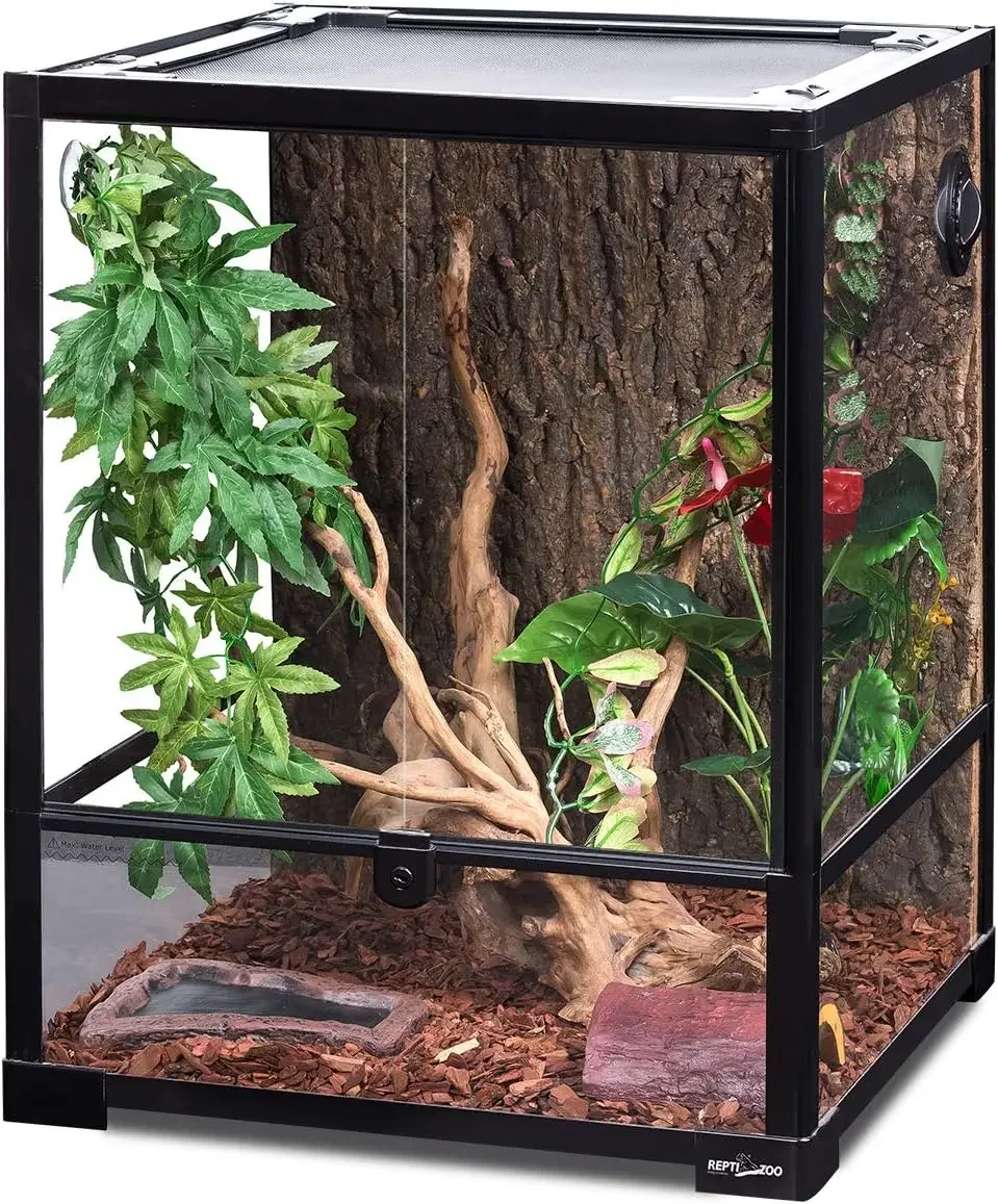 Special Offers Reptile Glass Terrarium, Tank with Double Hinge Door Top Screen Ventilation and Side Mesh Ventilation, Large Rept
Special Offers Reptile Glass Terrarium, Tank with Double Hinge Door Top Screen Ventilation and Side Mesh Ventilation, Large Rept
