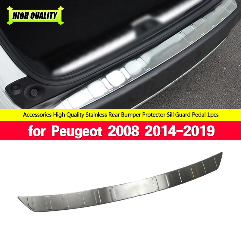 High Quality Stainless Steel Rear Windowsill Panel,rear Bumper Protector Sill for Peugeot 2008 2014-2019 Car Accessories
High Quality Stainless Steel Rear Windowsill Panel,rear Bumper Protector Sill for Peugeot 2008 2014-2019 Car Accessories