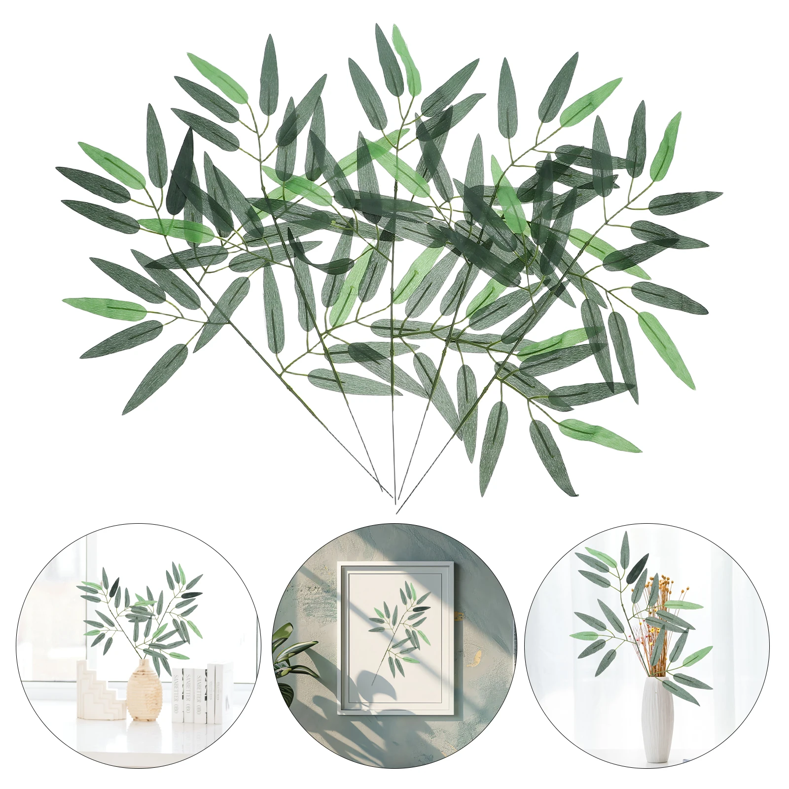 50pcs Artificial Fake Plants For Home Garden Wedding Party Decor Wall Door Frame Hanging Decorative Leaves
50pcs Artificial Fake Plants For Home Garden Wedding Party Decor Wall Door Frame Hanging Decorative Leaves
