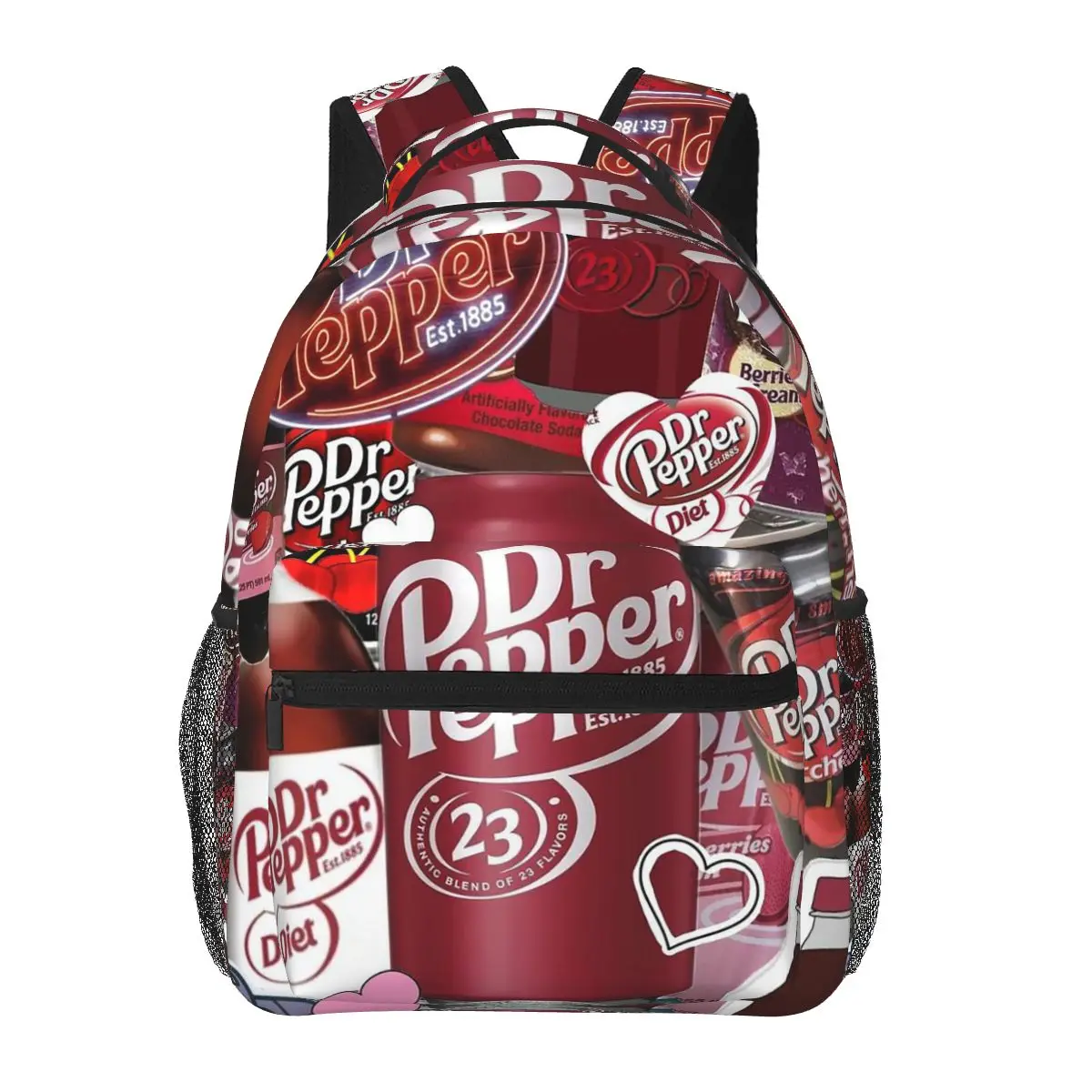 Dr Pepper Student Backpack School Bag Hiking Travel Daypack for Boys Girls Fashion Bookbag Shoulder Bags
Dr Pepper Student Backpack School Bag Hiking Travel Daypack for Boys Girls Fashion Bookbag Shoulder Bags