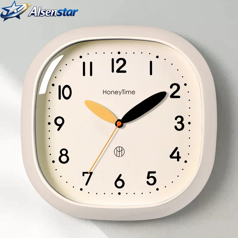 Modern Square Wall Clock Creamy White - Silent Quartz Minimalist Hanging Watch Decor for Home Office Living Room Holiday Gift
Modern Square Wall Clock Creamy White - Silent Quartz Minimalist Hanging Watch Decor for Home Office Living Room Holiday Gift