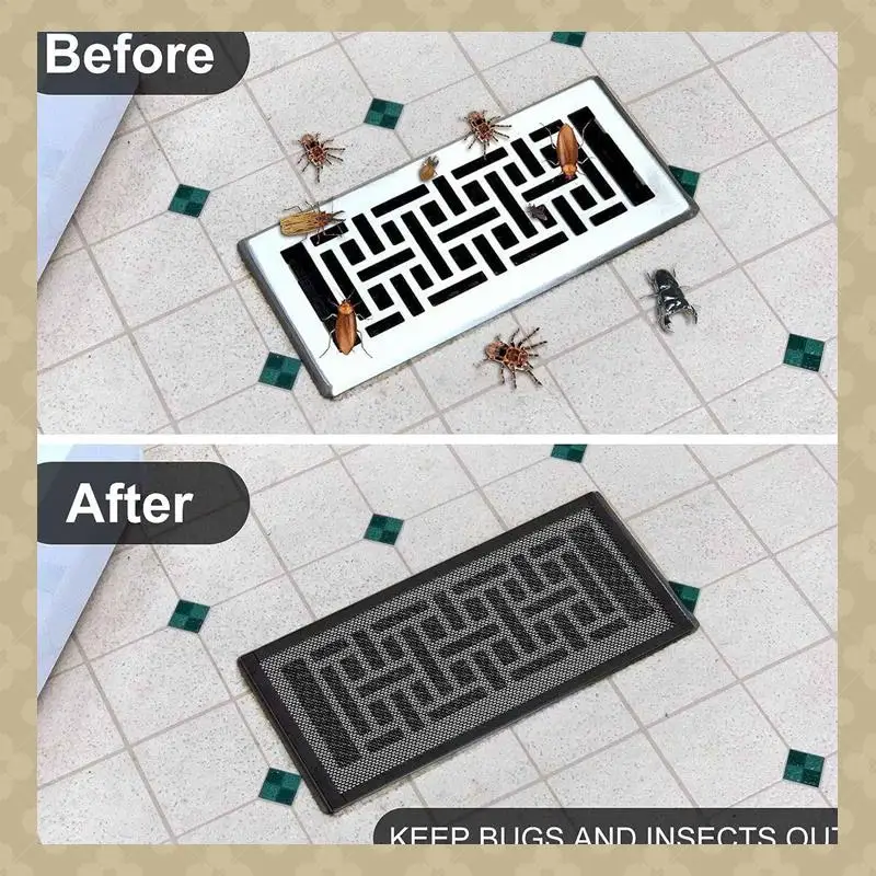 AB45 Floor Register Vent Cover DIY Floor Register Vent Cover 400X300mm Floor Register Trap AC Air Vent Screen Mesh
AB45 Floor Register Vent Cover DIY Floor Register Vent Cover 400X300mm Floor Register Trap AC Air Vent Screen Mesh