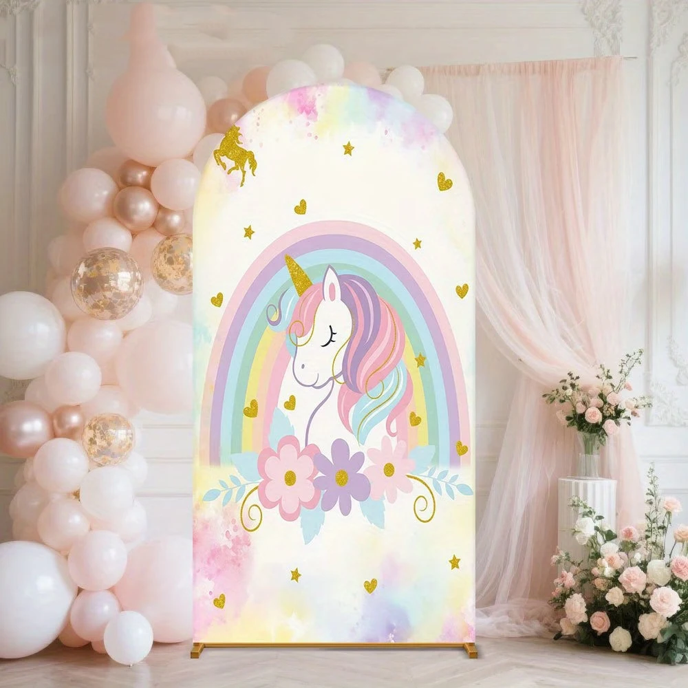 LS Unicorn Arch Cover Backdrop Wall Newborn Doubleside Photography Background Wedding Birthday Party Decoration Custom Backdrops
LS Unicorn Arch Cover Backdrop Wall Newborn Doubleside Photography Background Wedding Birthday Party Decoration Custom Backdrops