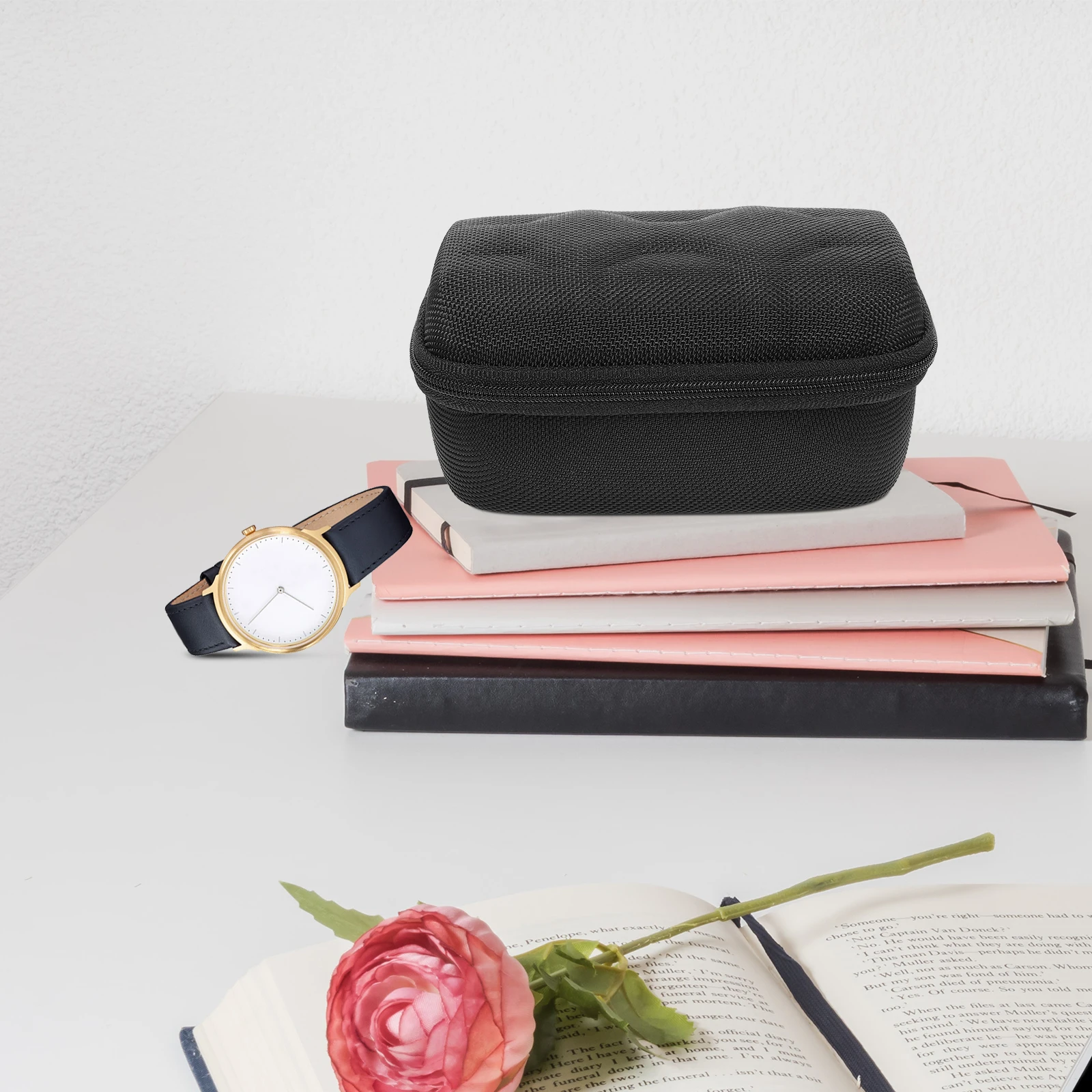 2 Pieces Cloth Watch Case Watch Storage Container 22x9x8.5cm Durable Storage Fashionable Jewelry ganizer Travel Friendly
2 Pieces Cloth Watch Case Watch Storage Container 22x9x8.5cm Durable Storage Fashionable Jewelry ganizer Travel Friendly